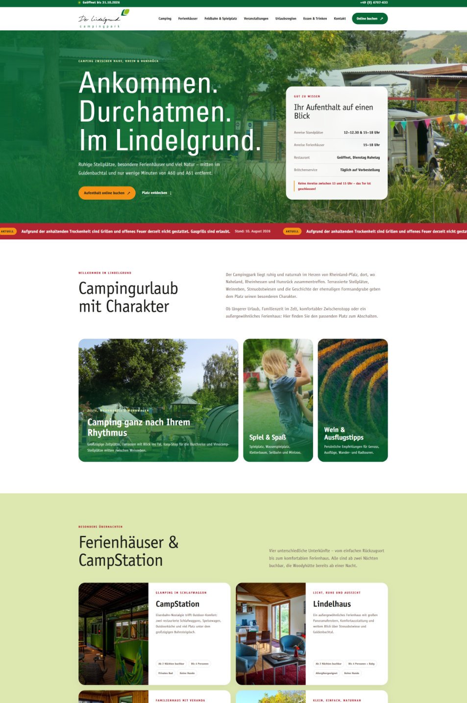Projekt: Campingpark Lindelgrund